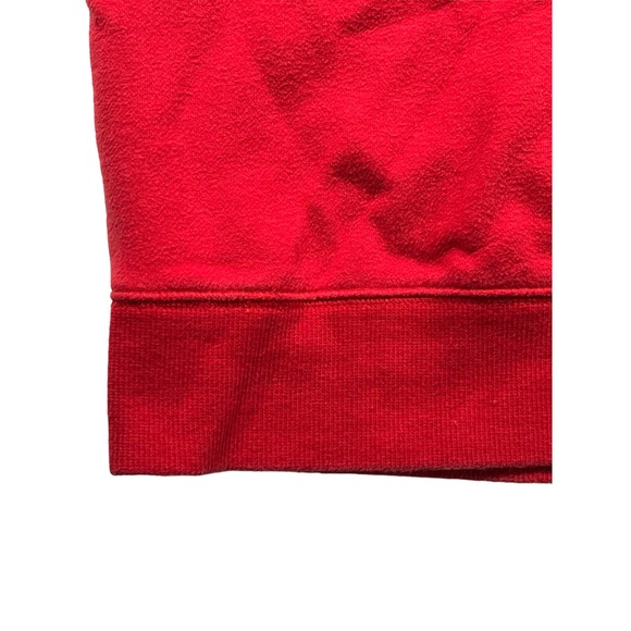 Men's Red Izod Distressed Everyday Basic Sweatshirt Size XXL - Picture 3 of 4